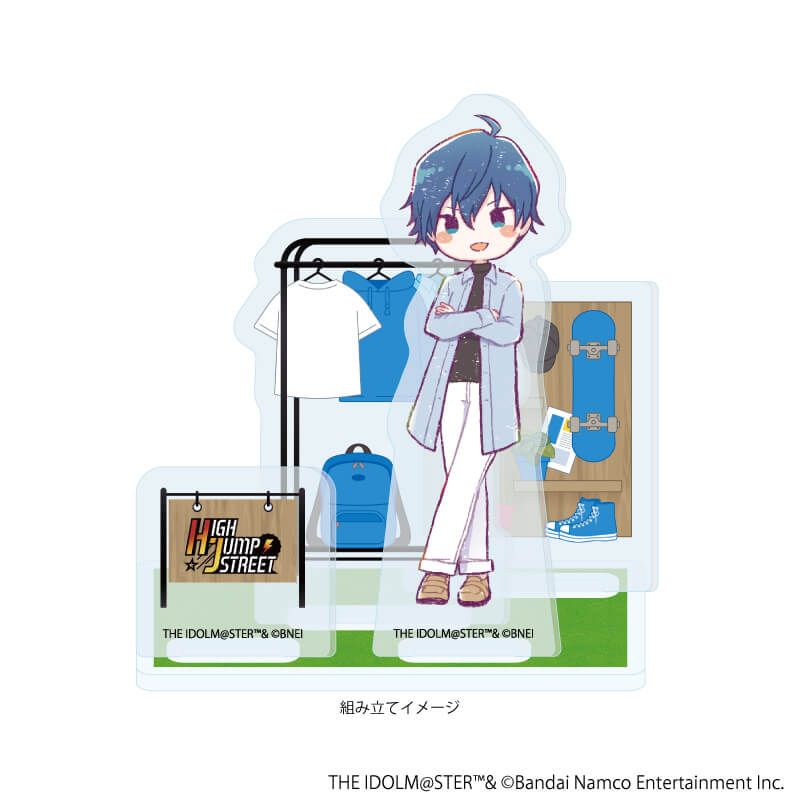 アクリルスタンドプレート「アイドルマスター SideM」08/天峰 秀(グラフアートイラスト)
