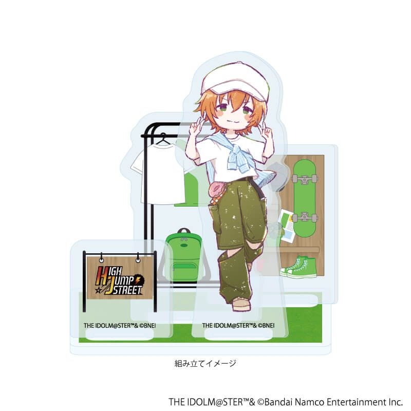 アクリルスタンドプレート「アイドルマスター SideM」04/若里 春名(グラフアートイラスト)