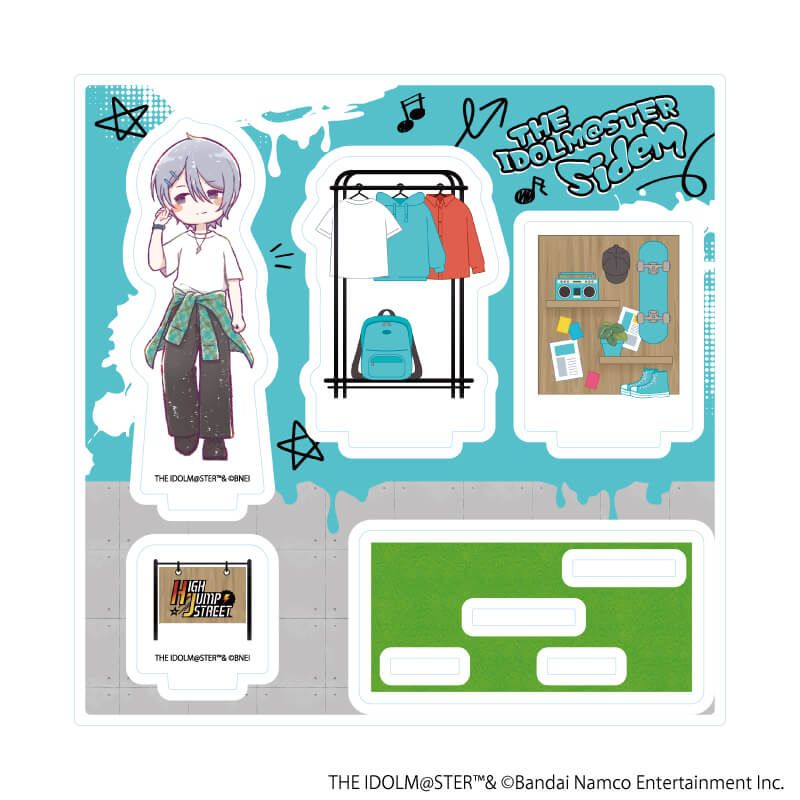 アクリルスタンドプレート「アイドルマスター SideM」03/榊 夏来(グラフアートイラスト)
