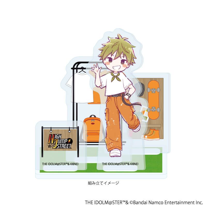 アクリルスタンドプレート「アイドルマスター SideM」01/秋山 隼人(グラフアートイラスト)