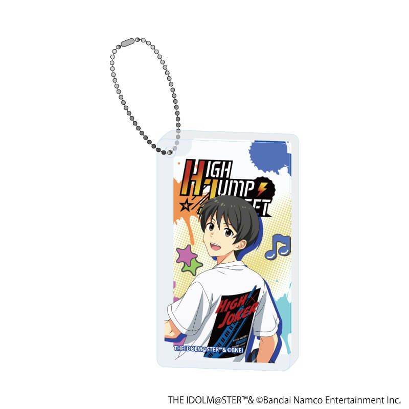 アクリルブロックキーホルダー「アイドルマスター SideM」02/冬美 旬(描き下ろしイラスト)