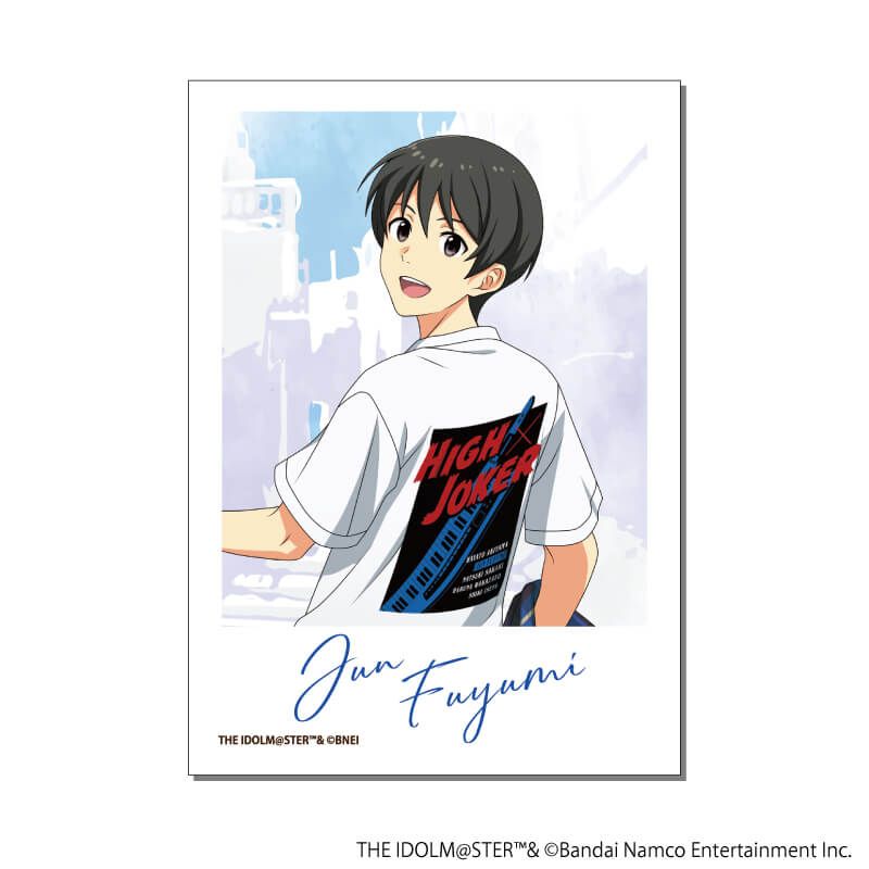 インスタントフォト風カード「アイドルマスター SideM」01/トレーディング(5種)(描き下ろしイラスト)