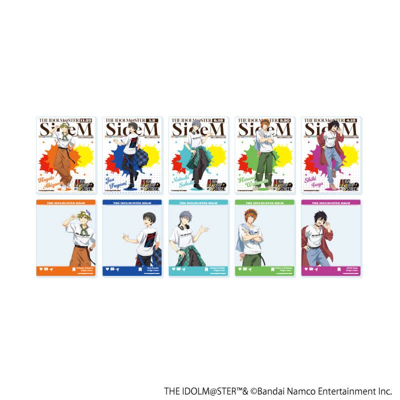 アクリルカード「アイドルマスター SideM」03/トレーディング(10種)(描き下ろしイラスト)