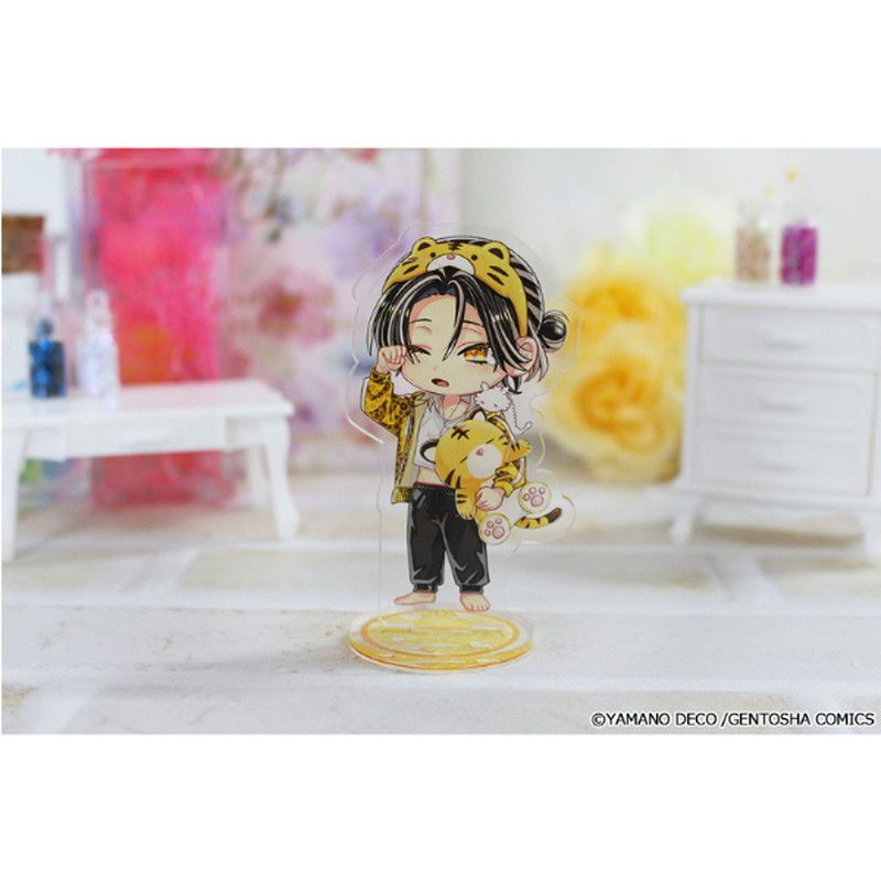 しゅきしゅきMAXハート 山野でこ先生 描き下ろし ちびキャラアクリルスタンド【菖蒲 虎幸】パジャマver.