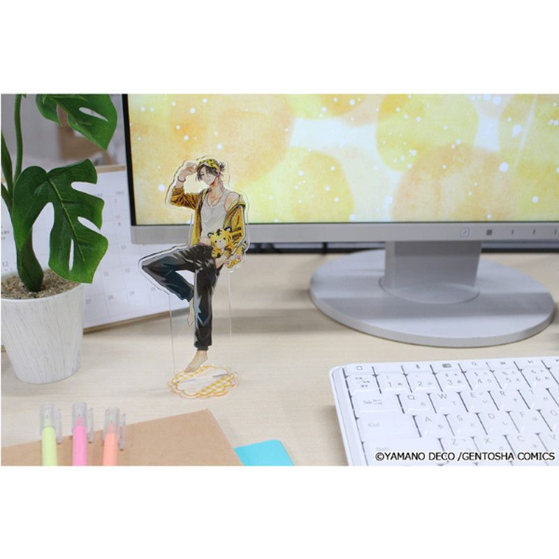 しゅきしゅきMAXハート 山野でこ先生 描き下ろし アクリルスタンド【菖蒲 虎幸】パジャマver.