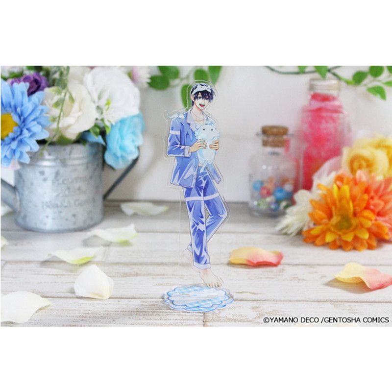 しゅきしゅきMAXハート 山野でこ先生 描き下ろし アクリルスタンド【水走 龍仁】パジャマver.