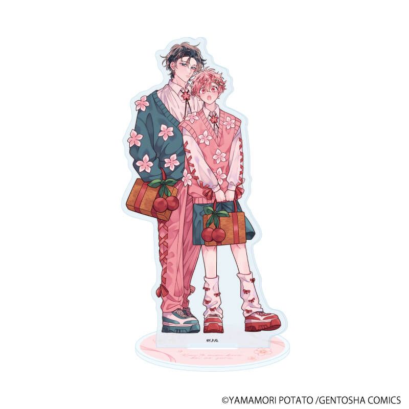 アクリルスタンド「君と耳から恋をする」01/春川&日向(描き下ろしイラスト)