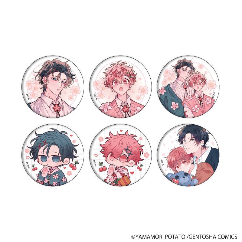 缶バッジ「君と耳から恋をする」01/コンプリートセット(全6種)(公式&描き下ろしイラスト)