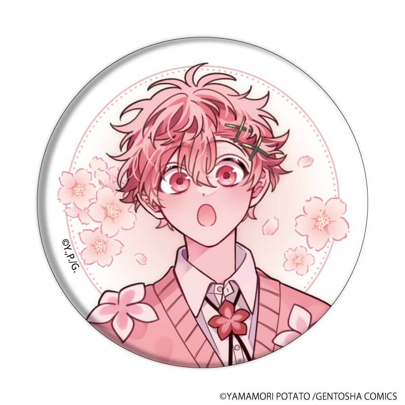 缶バッジ「君と耳から恋をする」01/ブラインド(6種)(公式&描き下ろしイラスト)