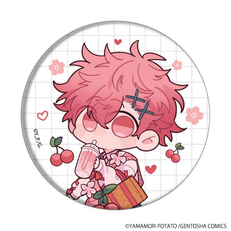 缶バッジ「君と耳から恋をする」01/ブラインド(6種)(公式&描き下ろしイラスト)