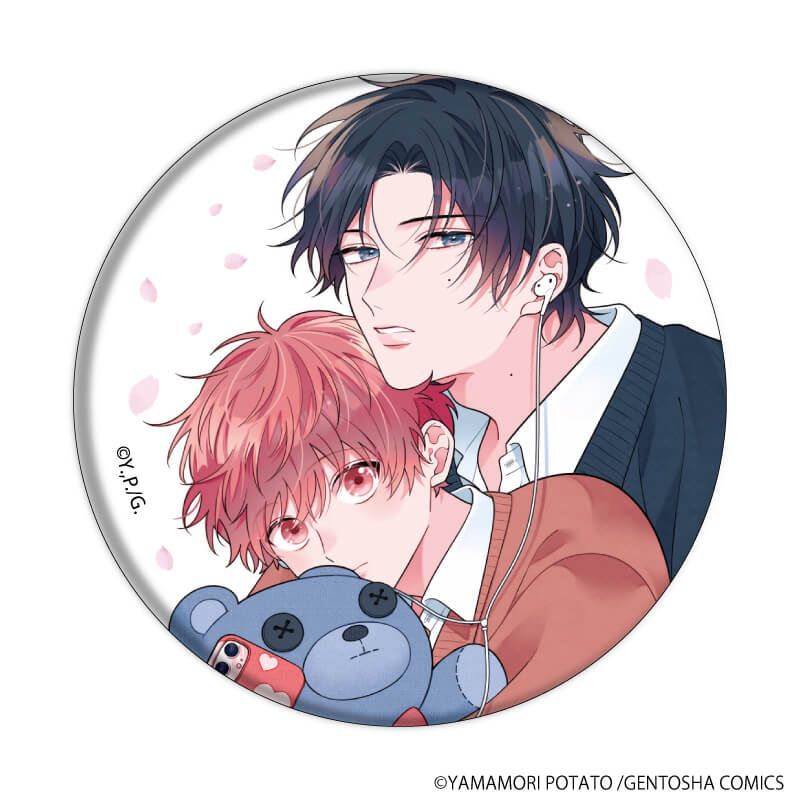 缶バッジ「君と耳から恋をする」01/ブラインド(6種)(公式&描き下ろしイラスト)