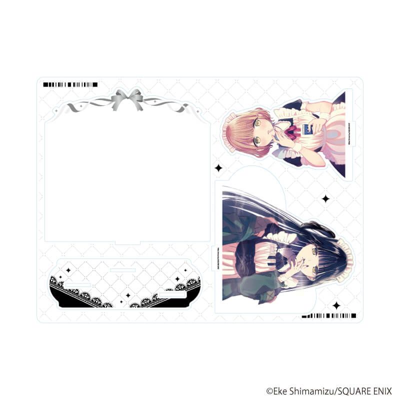 アクリルジオラマ「憧れのメイドさんはタバコが似合う」01/