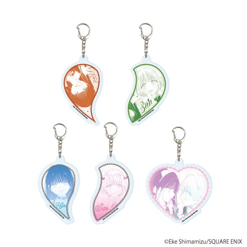 アクリルキーホルダー「憧れのメイドさんはタバコが似合う」01/コンプリートセット(全5種)