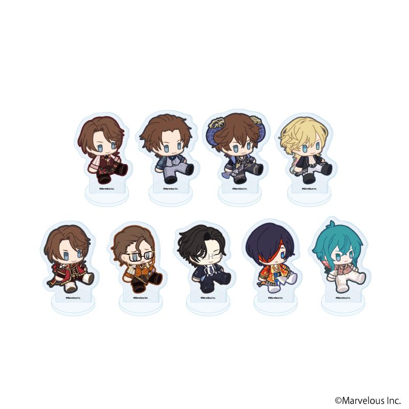 アクリルぷちスタンド「千銃士:Rhodoknight」56/コンプリートセット(全9種)(公式イラスト)