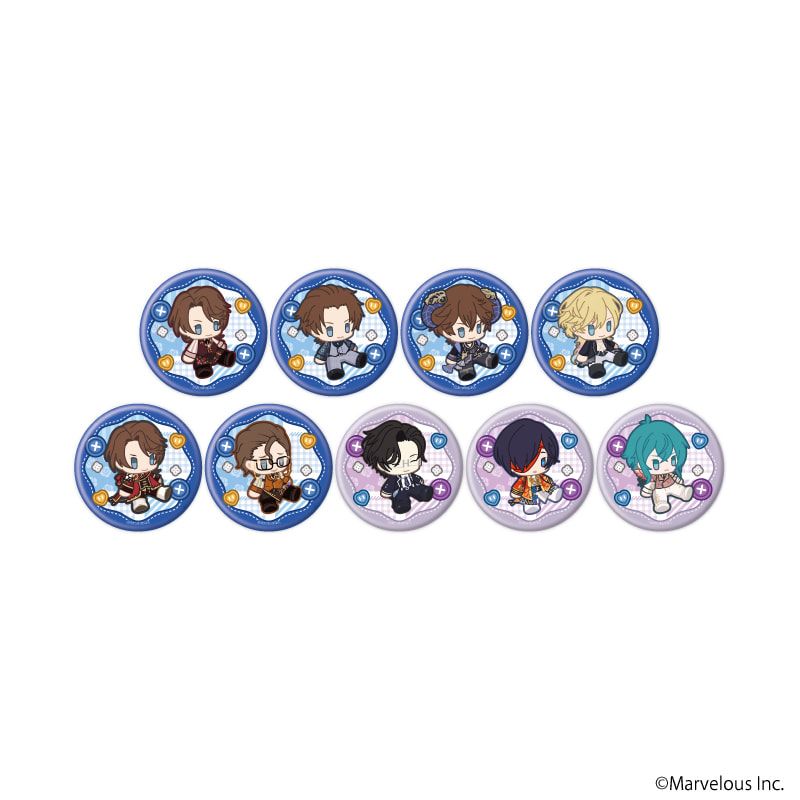 缶バッジ「千銃士:Rhodoknight」56/コンプリートセット(全9種)(公式イラスト)