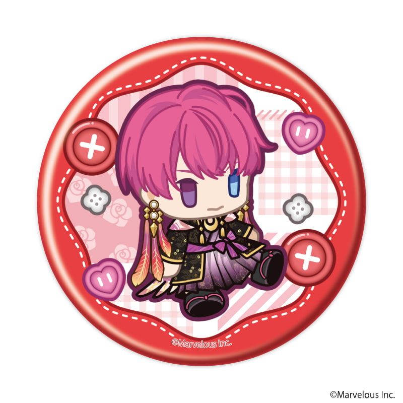 缶バッジ「千銃士:Rhodoknight」55/コンプリートセット(全8種)(公式イラスト)