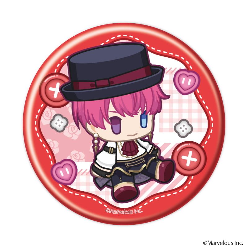 缶バッジ「千銃士:Rhodoknight」55/コンプリートセット(全8種)(公式イラスト)