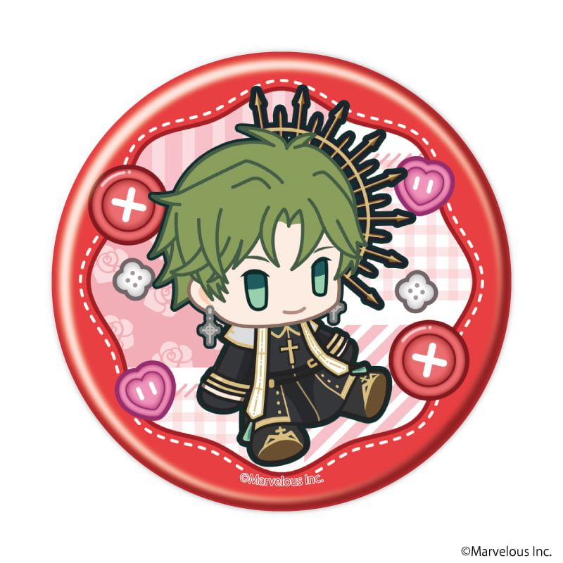 缶バッジ「千銃士:Rhodoknight」55/コンプリートセット(全8種)(公式イラスト)