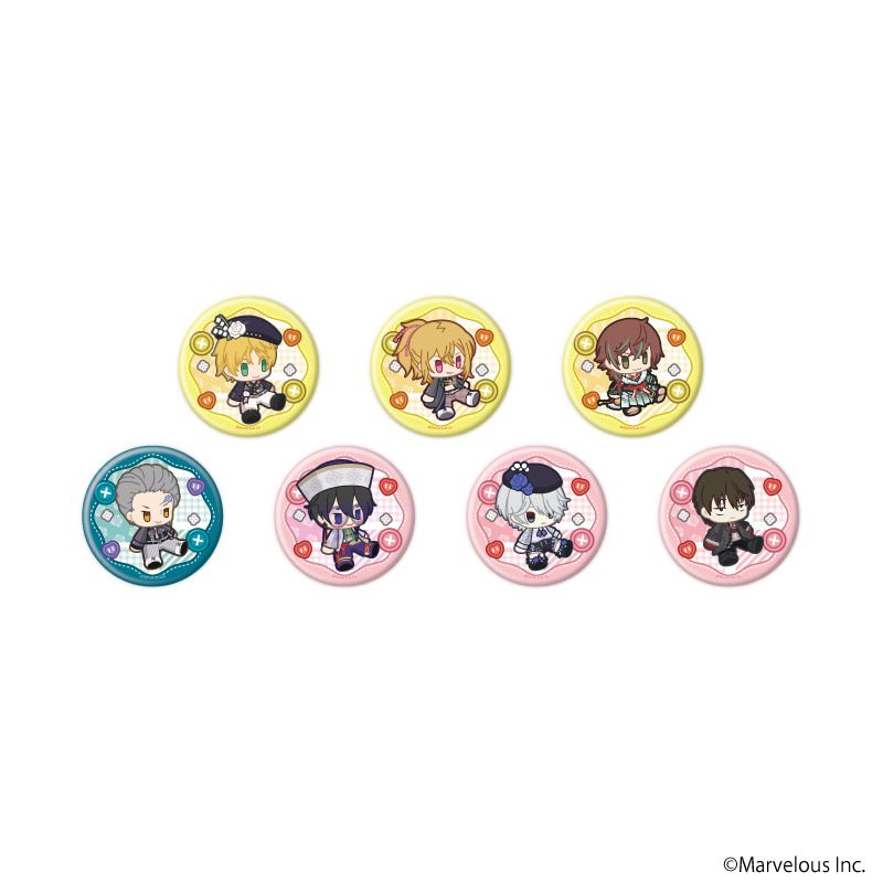 缶バッジ「千銃士:Rhodoknight」57/ブラインド(7種)(公式イラスト)