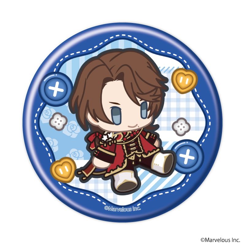 缶バッジ「千銃士:Rhodoknight」56/ブラインド(9種)(公式イラスト)