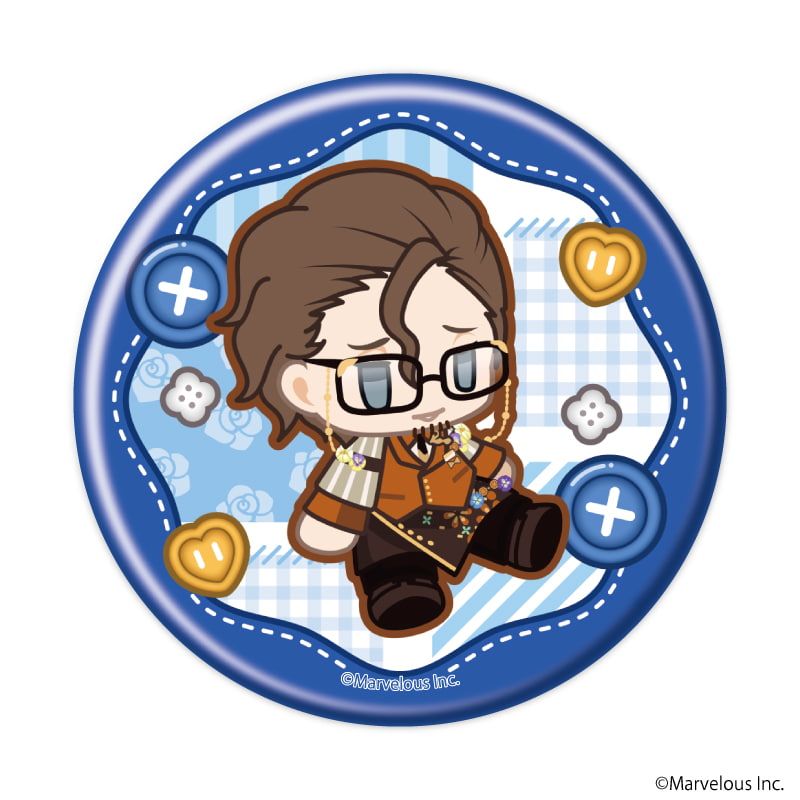 缶バッジ「千銃士:Rhodoknight」56/ブラインド(9種)(公式イラスト)