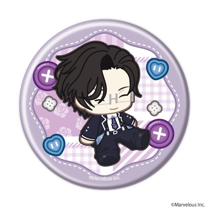 缶バッジ「千銃士:Rhodoknight」56/ブラインド(9種)(公式イラスト)