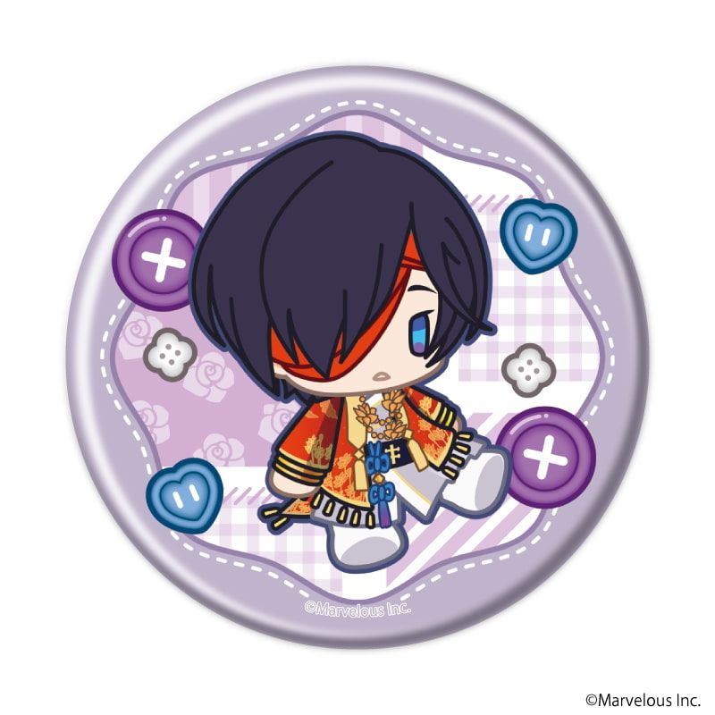 缶バッジ「千銃士:Rhodoknight」56/ブラインド(9種)(公式イラスト)