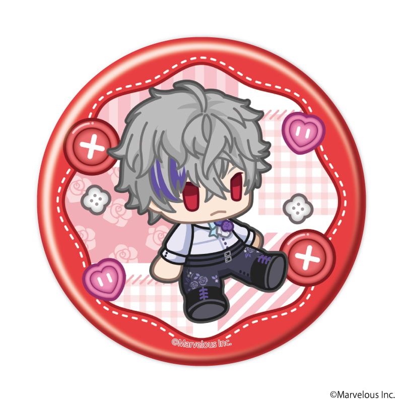 缶バッジ「千銃士:Rhodoknight」55/ブラインド(8種)(公式イラスト)