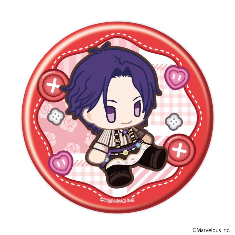 缶バッジ「千銃士:Rhodoknight」55/ブラインド(8種)(公式イラスト)