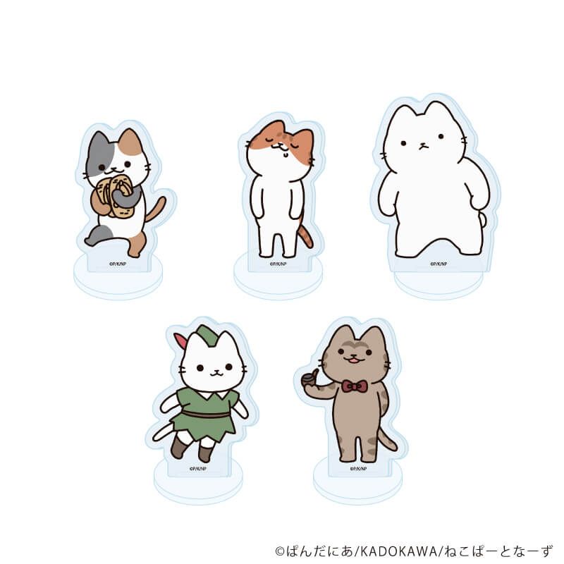 アクリルぷちスタンド「うごく！ねこむかしばなし」01/コンプリートセット(全5種)(公式イラスト)