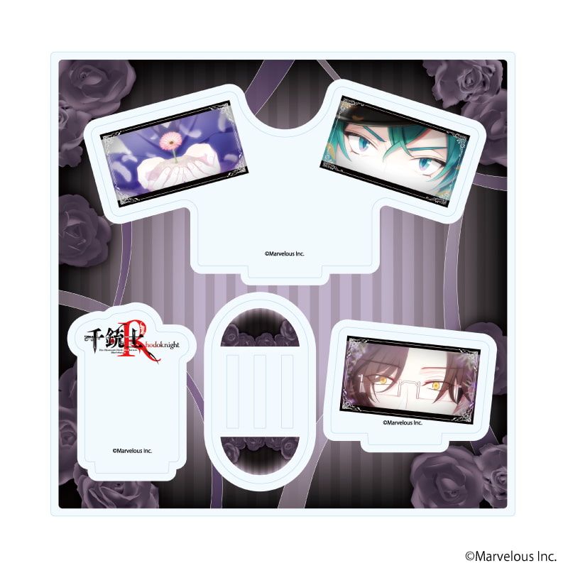 アクリルスタンドプレート「千銃士:Rhodoknight」07/ベルギー(場面写イラスト)