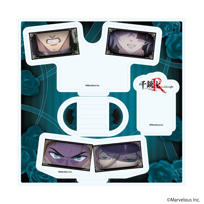 アクリルスタンドプレート「千銃士:Rhodoknight」04/ドイツ(場面写イラスト)