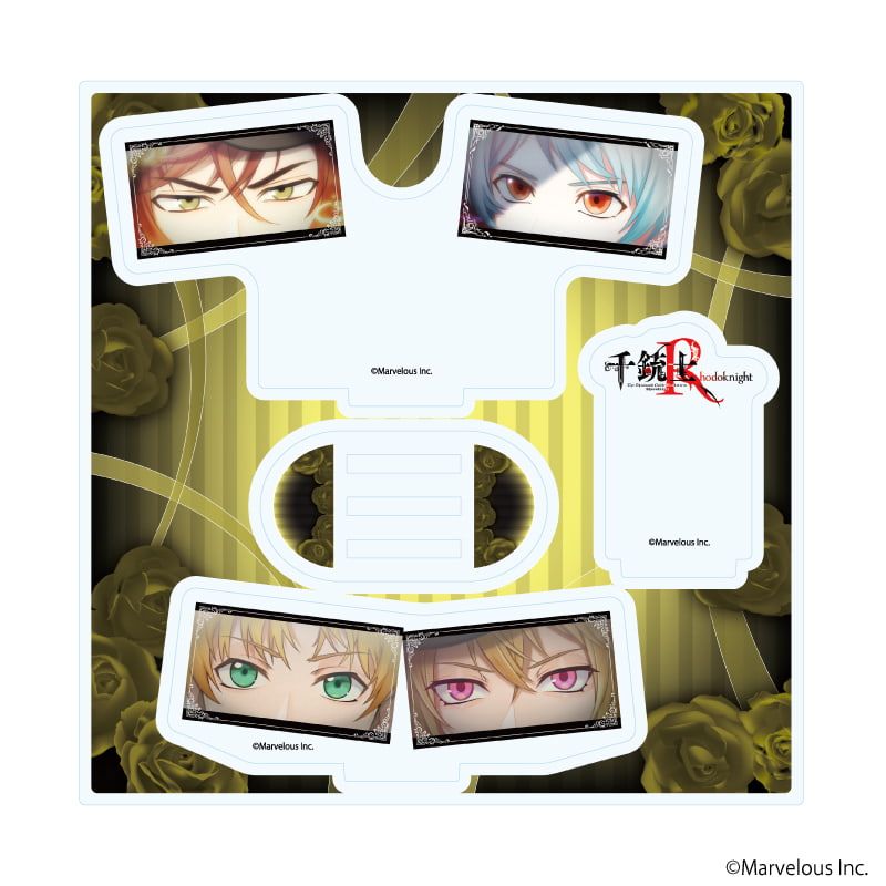 アクリルスタンドプレート「千銃士:Rhodoknight」02/アメリカ(場面写イラスト)