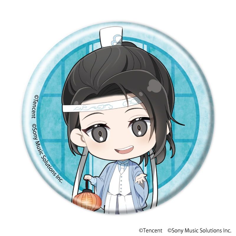 缶バッジ「漫画『魔道祖師』」01/コンプリートセット(全6種)(ミニキャライラスト)