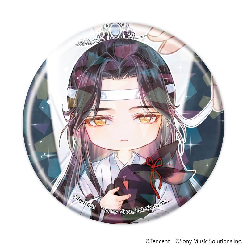 ホログラム缶バッジ(57mm)「漫画『魔道祖師』」01/コンプリートセット(全6種)(描き起こしイラスト)