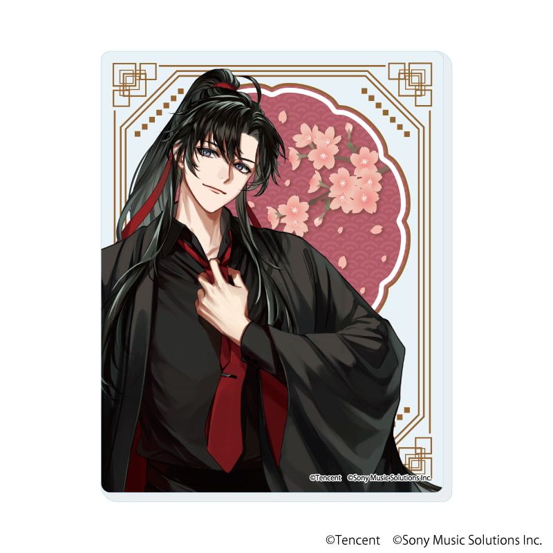 アクリルカード「漫画『魔道祖師』」01/ブラインド(5種)(描き起こしイラスト)