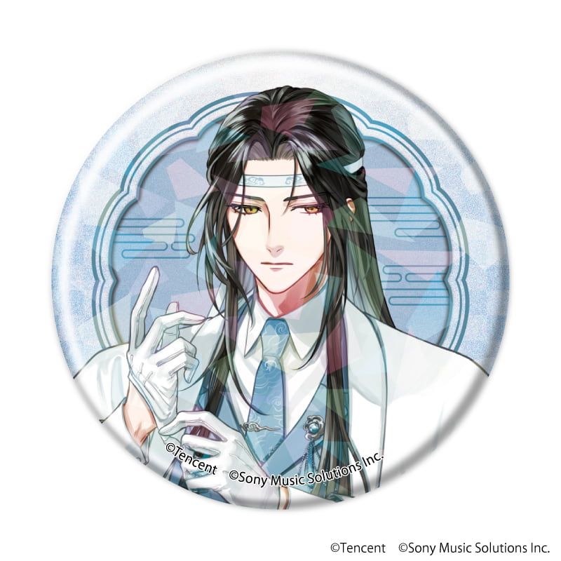 ホログラム缶バッジ(57mm)「漫画『魔道祖師』」01/ブラインド(6種)(描き起こしイラスト)