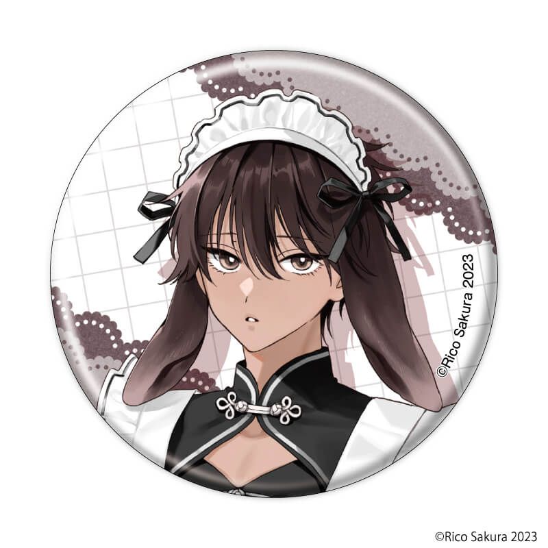 缶バッジ「オオカミくんはゆずらない」01/ブラインド(8種)(描き下ろしイラスト)