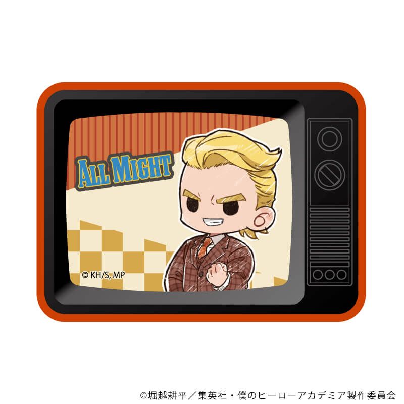 僕のヒーローアカデミア　グラフアート　ＴＶ型マグネット　オールマイト　アメリカンレトロVer.