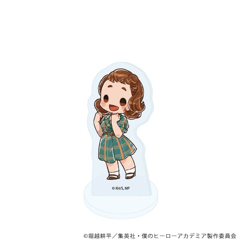 僕のヒーローアカデミア　グラフアート　トレーディングアクリルぷちスタンド　アメリカンレトロVer.　全5種　コンプリートセット