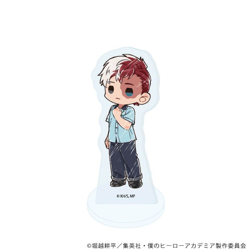 僕のヒーローアカデミア　グラフアート　トレーディングアクリルぷちスタンド　アメリカンレトロVer.　全5種　コンプリートセット