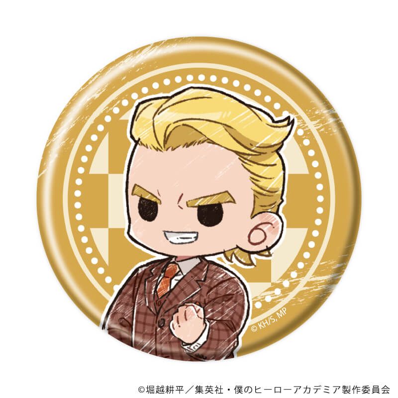 僕のヒーローアカデミア　グラフアート　トレーディング缶バッジ　アメリカンレトロVer.　全5種　コンプリートセット