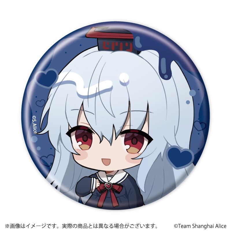 缶バッジ「東方Project」06/病みかわいいver. コンプリートセット(全6種)(ミニキャライラスト)