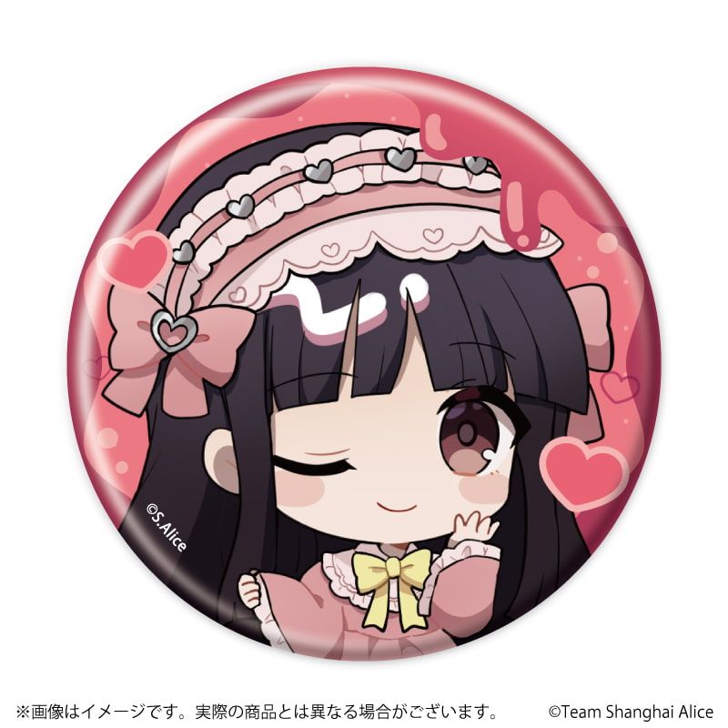 缶バッジ「東方Project」06/病みかわいいver. ブラインド(6種)(ミニキャライラスト)