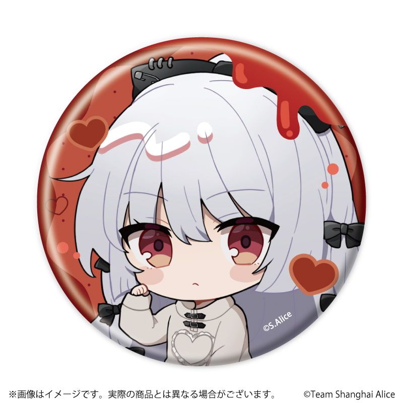 缶バッジ「東方Project」06/病みかわいいver. ブラインド(6種)(ミニキャライラスト)