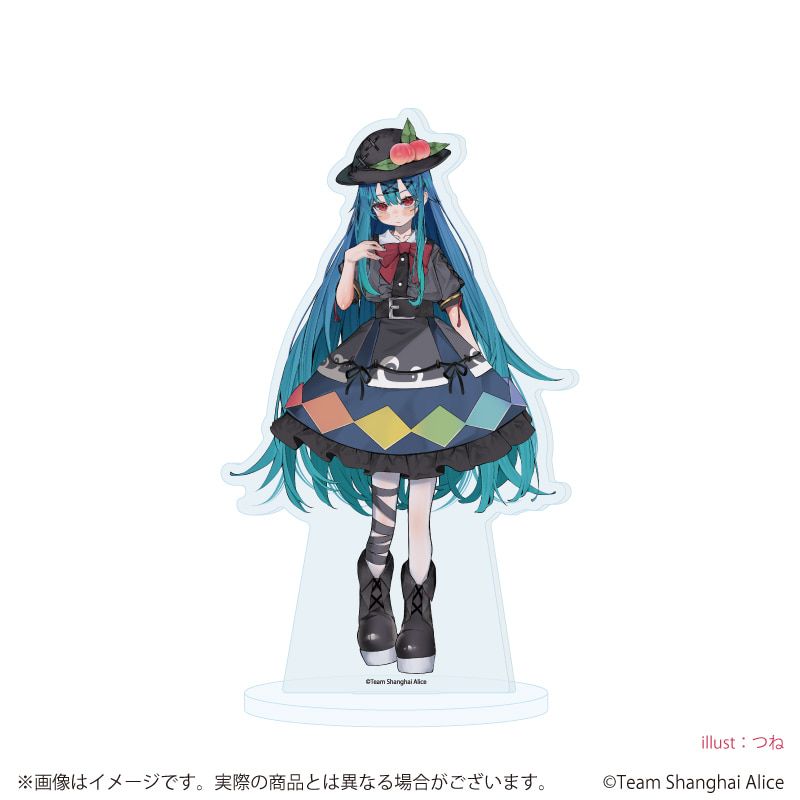 アクリルスタンド「東方Project」20/比那名居天子 病みかわいいver.(描き起こしイラスト)