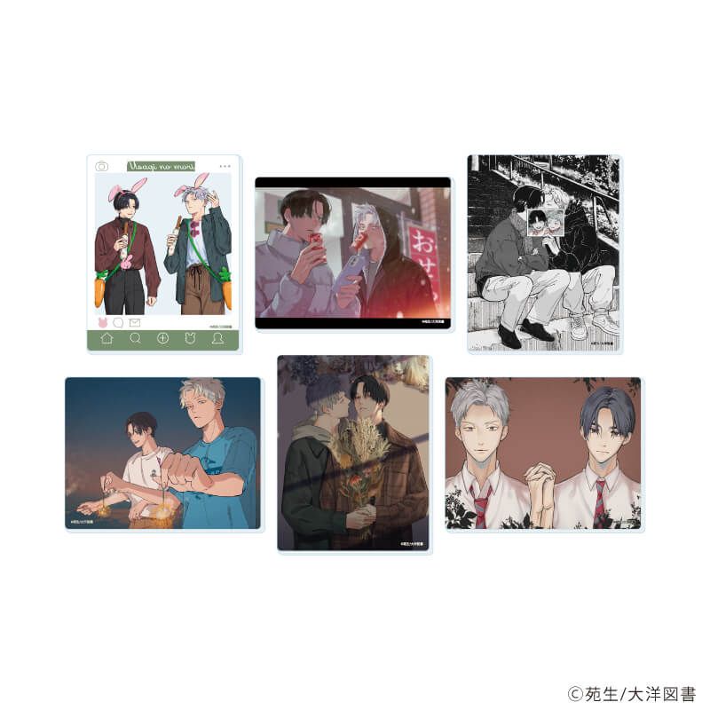 アクリルカード「兎の森」02/コンプリートセット(全6種)(公式&描き下ろしイラスト)