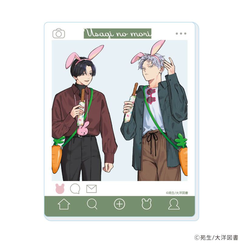 アクリルカード「兎の森」02/コンプリートセット(全6種)(公式&描き下ろしイラスト)