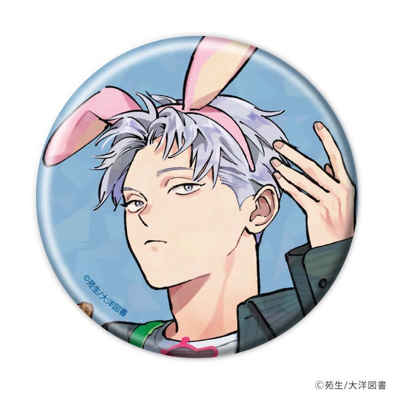 ホログラム缶バッジ(57mm)「兎の森」01/コンプリートセット(全6種)(公式&描き下ろしイラスト)