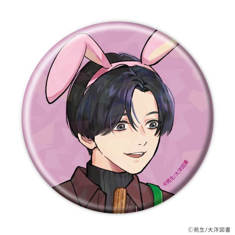 ホログラム缶バッジ(57mm)「兎の森」01/コンプリートセット(全6種)(公式&描き下ろしイラスト)